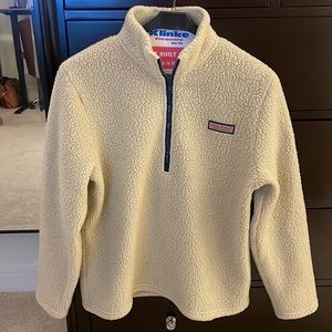 Vineyard Vines 1/4 Zip Sherpa Pullover